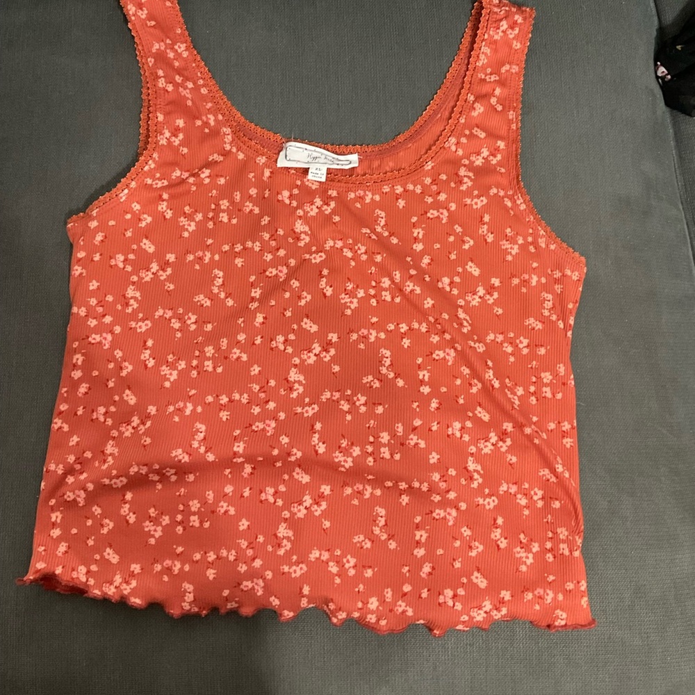 hippie rose tank, size xl